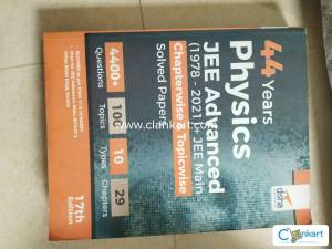 44 Years Physics Jee Advanced Chapterwise&Topicwise Solved pyq