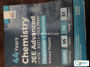 44 year CHE-JEE Advanced Main chapter wise solved paper