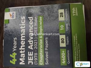 44 year MATHS JEE Advanced+ Main chapter wise solved papers.