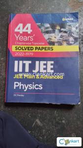 44 years chapterwise topicwise Solved papers 2022-1979 Physics