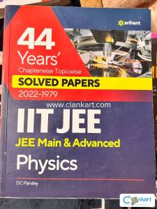 44 years chapterwise topicwise solved papers 2022-1979