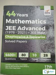 44 years mathematics jee advance (chapter wise and topicwise)