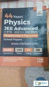 44 years physics jee advance