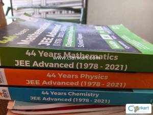 44 years solved papers Jee Advanced