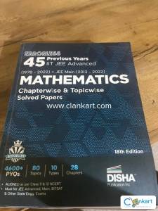 45 previous year jee advanced mathematics