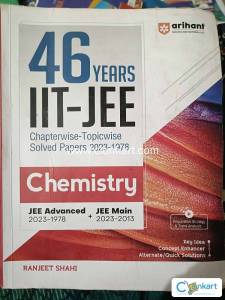 46 Years IIT- JEE  Chemistry PYQs( jee advanced+ jee main)in low price