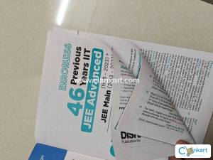 46 previous year question book of jee adavance and mains