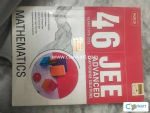 46 year jee advanced chapterwise solution mtg mathematics