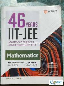 46 years IIT-JEE CHAPTER WISE TOPIC WISE SOLVED PAPERS (2023-1978)