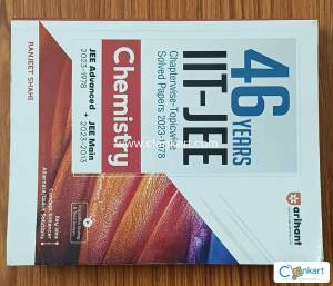 46 years IIT-JEE Chapterwise-Topicwise solved papers 2023-1978