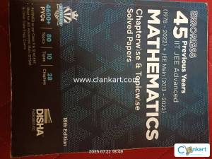 46 years IIT-JEE mathematics solved papers
