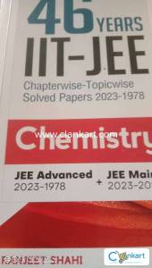 46 years IIT Jee chapter wise solved papers- Chemistry