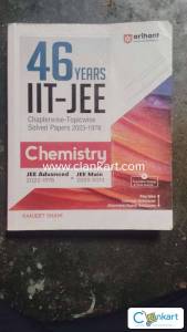 46 years IIT - JEE Chapterwise - Topicwise Solved Papers 2023 - 1978