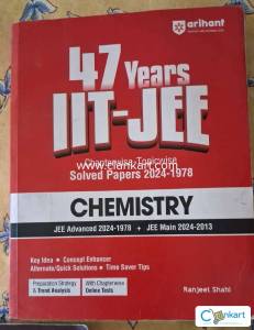 Arihant 47 Years IIT-JEE Chapterwise Topicwise Solved Papers Chemistry