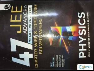 47 Years Physics, Chemistry and Mathematics Combo Set of 3 Books Chapt