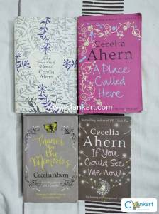 3 Cecelia Ahern books one 100 names a place called if you could see me