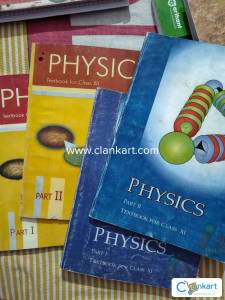 (4 books) Physics ncert for class 11 and 12