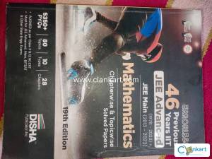 Mathamatics 5350+ JEE mains + advance pyqs  disha publication
