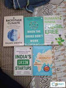 5 books set of various types