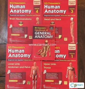 5 books of human anatomy