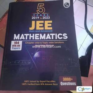 5 years 2019 to 2023 jee mains adv mathematics module pw