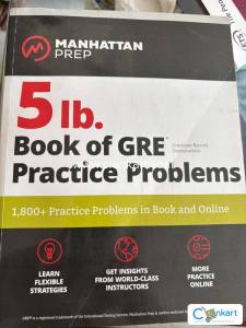 5lb. Book of GRE Practice Problems