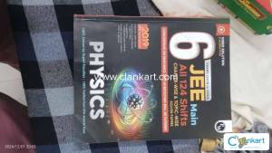 6 privious year solved paper jee mains including 2024 physics jee main