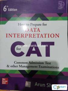 6th Edition DATA INTERPRETATION for CAT by Arun Sharma