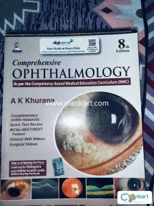 8th edition Comprehensive OPHTHALMOLOGY by AK Khurana