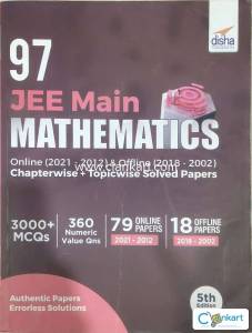 97 JEE Main Mathematics Chapterwise + Topicwise Solved 5th Edition