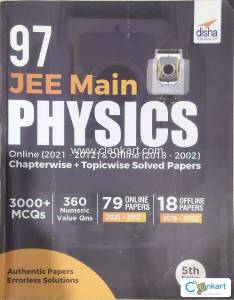 97 JEE Main Physics, Chapterwise + Topicwise Solved Papers 5th Edition