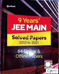9 Years Solved Papers JEE Main 2013 TO 2021