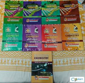 9 books Sri Chaitanya Educational Institutions Chemistry for Class 11