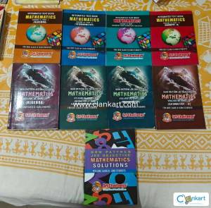 9 books Sri Chaitanya Educational Institutions Maths for Class 11