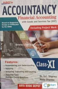 ABCD Accountancy financial accounting for 11th (S.C. Sharma)
