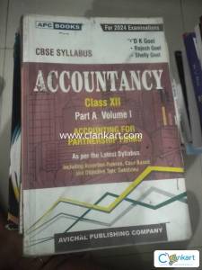 ACCOUNTANCY CLASS XII (PART A - 1 & II AND PART B)