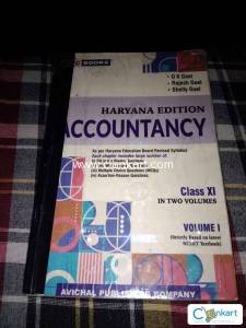 Accountancy (1 Vol Set) (Haryana), Class-XI