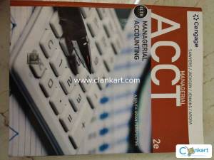 ACCT managerial accounting 2nd edition for MBA