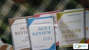 ACET prepration books ( all 5 subjects)