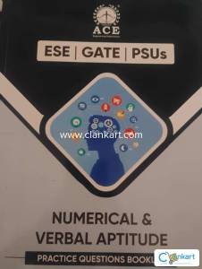 ACE - Numerical and Verbal Aptitude  - ESE  GATE