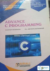 ADVANCE C PROGRAMMING BBA (CA)