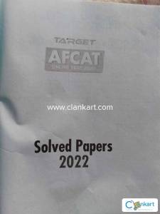 AFCAT practice sets and solved paper 2022-2015 second hand