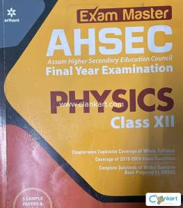 AHSEC Final Year Examination Physics Class XII