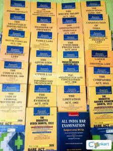 AIBE-21 Set of 25 books Bare Acts latest 2026 edition with FREE MCQ