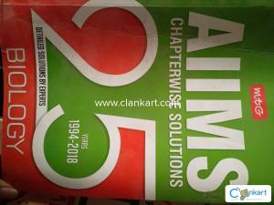 AIIMS CHAPTERWISE SOLUTIONS 25 YEARS 2019 BIOLOGY