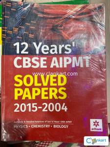 AIPMT/NEET Solved Papers 2004-2015
