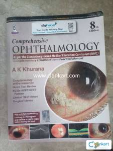 AK khurana ophthalmology 8th ed