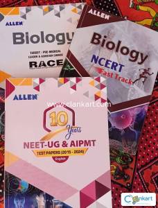 ALLEN Biology Modules + 10 Year PYQ + Fast Track  NEET 2024-25  Comp