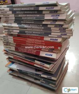 ALLEN NEET MODULES BOOK SET (39) class 11th & 12th