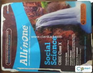 ALL IN ONE ARIHANT class 10 social science